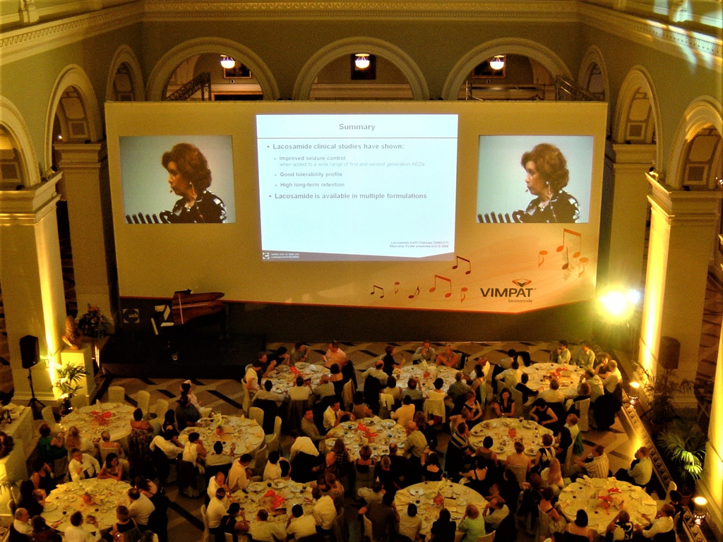 Front & rear projection screens