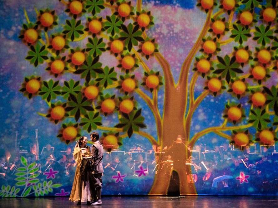 Spectacolul Csongor és Tünde; Crearea unui orizont proiectat