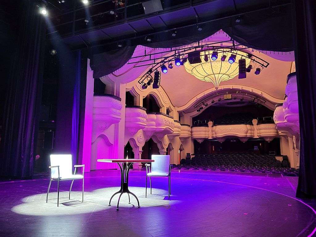 Revolving Stage and Orchestra Pit Lowering System 3D Design, Production and Installation 4
