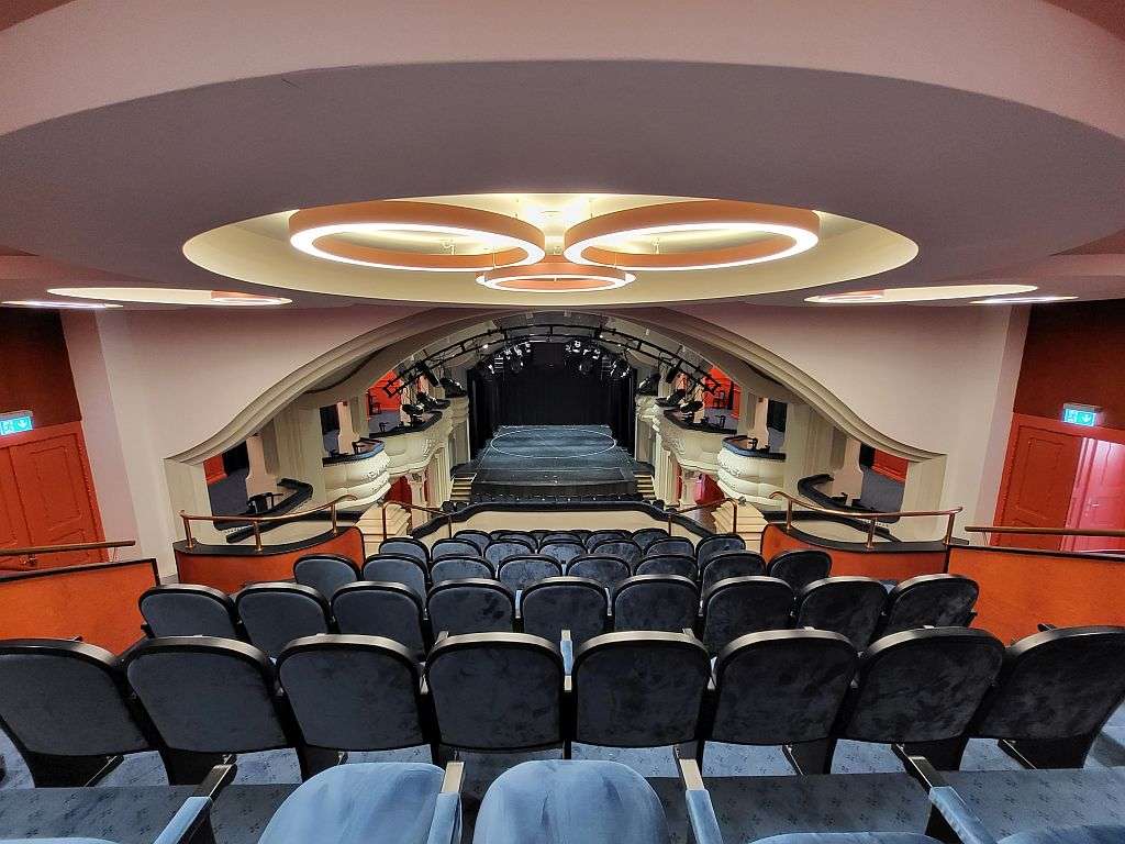 Revolving Stage and Orchestra Pit Lowering System 3D Design, Production and Installation 12